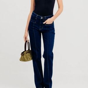 Torn By Ronny Kobo JORAH JEANS high-rise waist trouser Denim Size 27